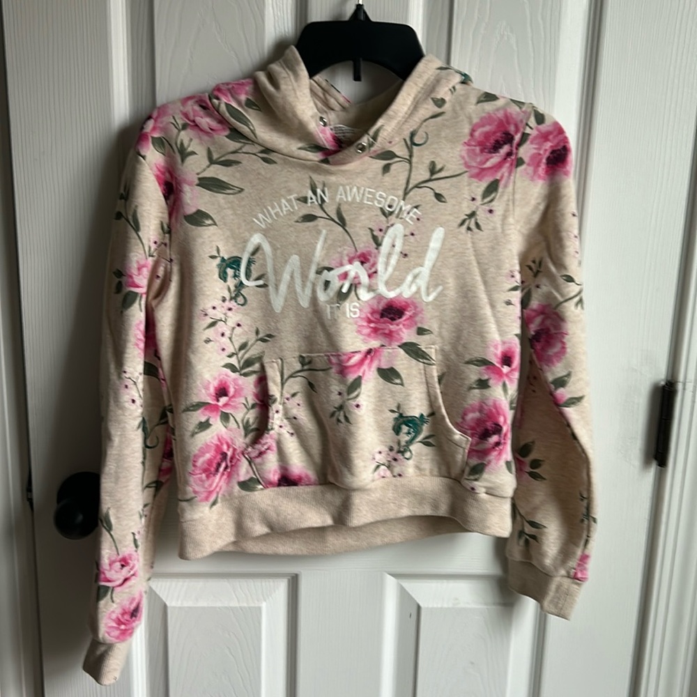 H & M cropped hoodie